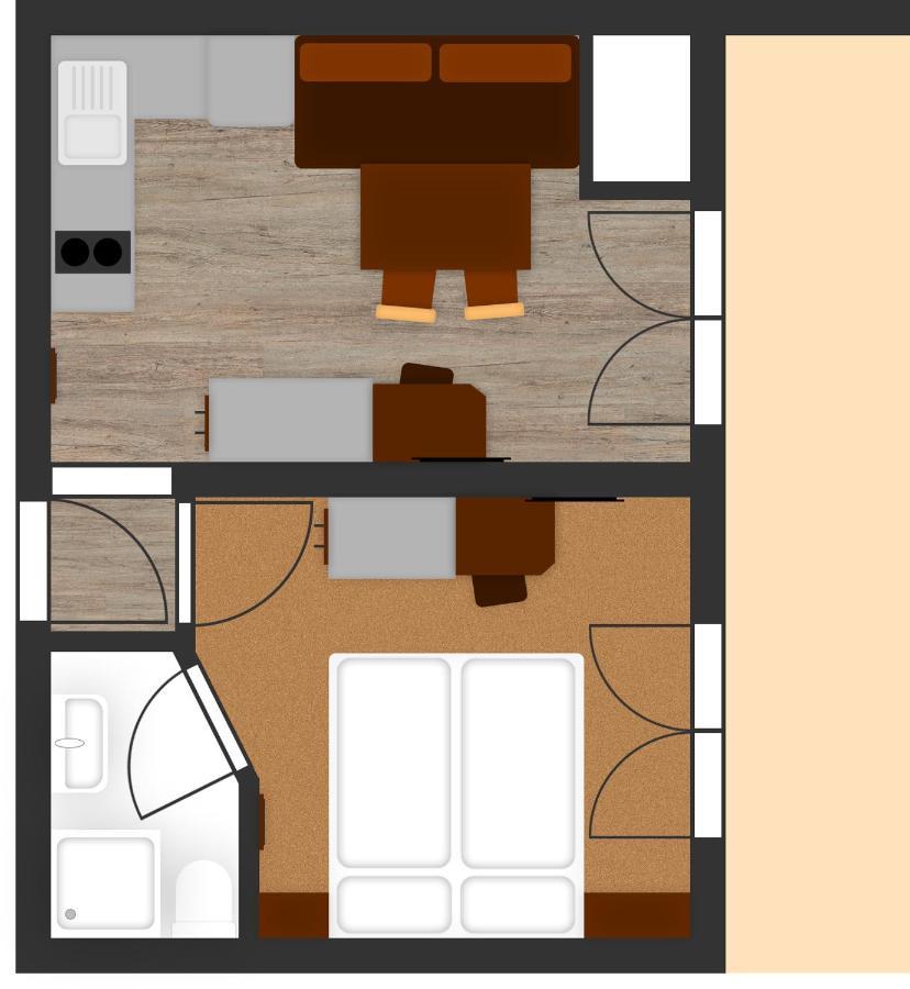 Senner Appartements Умхаузен Екстериор снимка
